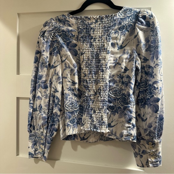 Reformation Stilton Linen Top - Picture 14 of 16